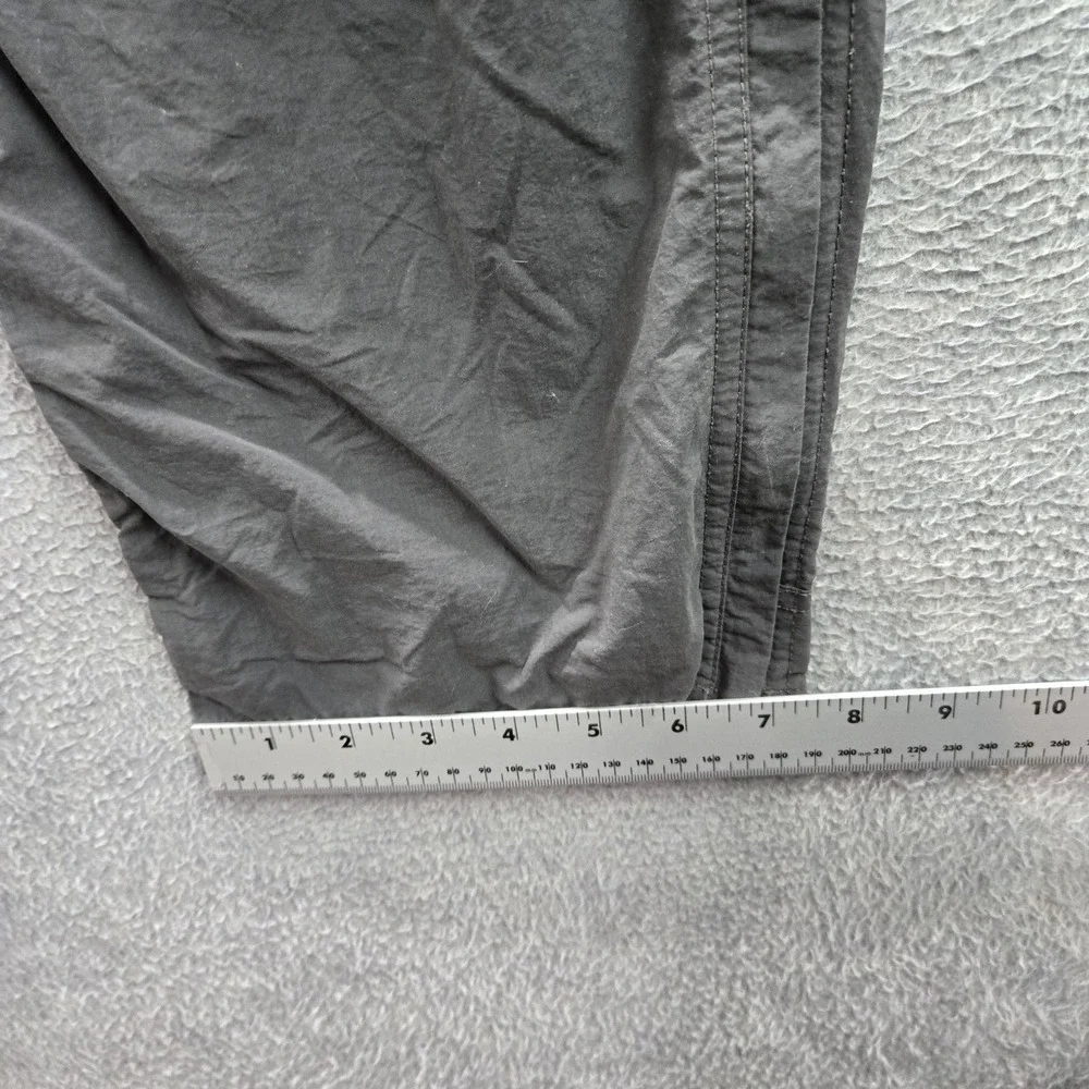 REI Co-Op Men Activewear Pants 32W X 32L Gray Convertible Cargo Button 30